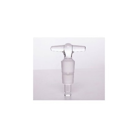 Synthware REPLACEMENT TBORE GLASS PLUG, 6mm HOLE S512044